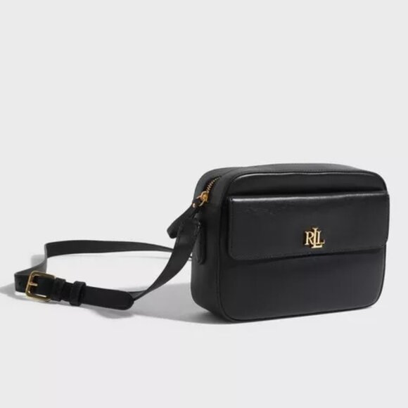 SALE! ✅ Lauren Ralph Lauren LRL Leather Medium Marcy Camera Bag✨ NWT +Dust Bag - Picture 10 of 16